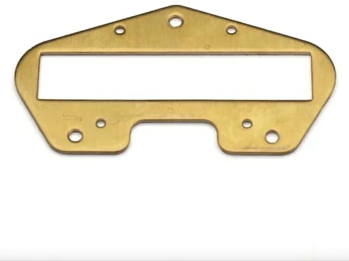 1pcs Brass Tele Guitar Bridge Pickup Base Plate Frame Fit Telecaster TL