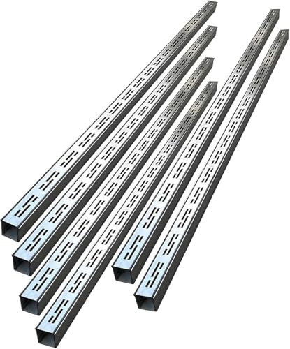 Kit de vidange de canal, 3,5 cm de largeur, drain de tranchée extérieur mince et étroit, gouttière d’égout souterraine pour patio, allée, garage, usage industriel