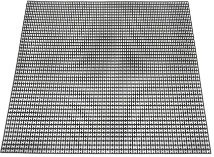 Nishiyuenyi Tablero de Perlas Fusibles Cuadrado para Arte DIY Pegboard de PVC Flexible Reutilizable Adecuado para Niños Decoración del Hogar Regalo, Negro