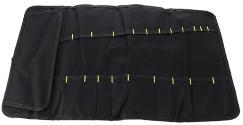 SEWACC Bolsa Enrollable para Cuchillos Chef 22 Ranuras, Diseño Multifuncional y Ligera, Tela Oxford Resistente para Hoteles y Cocina Profesional
