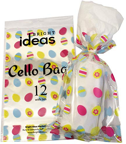 Bright Ideas Cellophane, Carta, Pasqua, 28cm x 18cm PK12