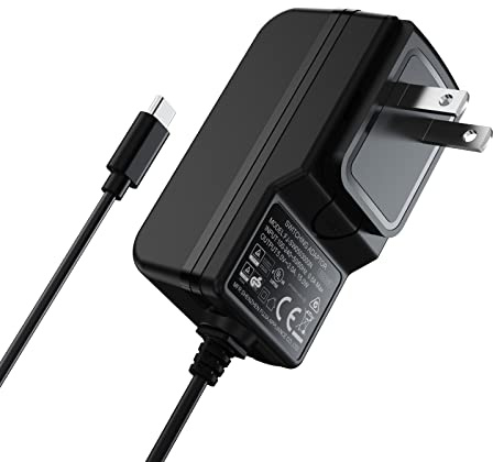 MeLE PCG02 Mini PC Stick Power Supply Adapter 5V 3A DC to AC con porta Type-C e spine standard UL UK GS SAA per MeLE PCG02 Mini PC Stick (Porta Tipo-C, non per PCG02 Pro)