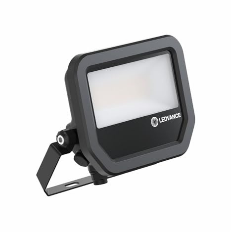 LEDVANCE LED Strålkastare - 17W 3000K IP66 för Utomhus, Vattentät 230V, Halogen Reflektor