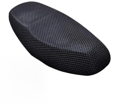 iSpchen Funda de Asiento de Motocicleta - Almohadilla de Malla de Aislamiento Térmico Transpirable Para Ciclomotor