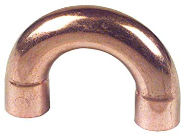 Kupfer-Lötfitting Bogen 180° I/I - Typ 5060, DVGW - 15 mm