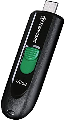Transcend JetFlash 790C 128GB USB 3.2 Gen 1 Tipo-C Unidad Negro - TS128GJF790C