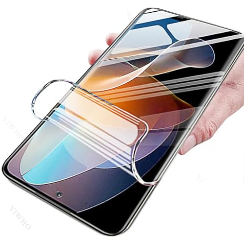 Snailcanfly 2 pcs películas de hidrogel para Xiaomi Redmi A3 6.71 Protectores de pantalla de TPU Transparente flexible suave A prueba de explosiones NO vidrio templado