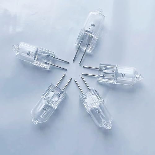 WYLIELAMSH Halogenstrahler 10 Stück/Los G4 Doppelstiftsockel Wolfram-Halogen-Lampe, Heimdekoration, Innenbeleuchtung,G4 12V,5W