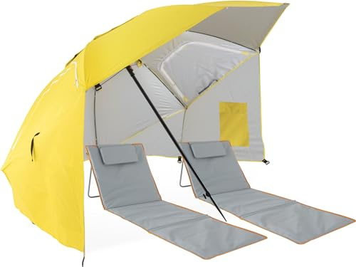 Stagecaptain UM-210 OG Shady Layla Set Da Spiaggia, Offre ombra ampia