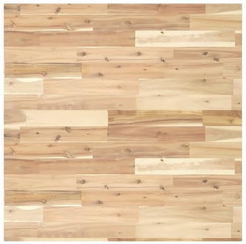 vidaXL Tischplatte Quadratisch 80x80x2 cm Massivholz Akazie