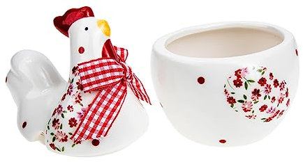 CIYODO de cocina de Navidad tarro de en forma de gallina contenedor de sal organizador cozinha azucareros contenedor de condimentos reutilizable botella de condimento