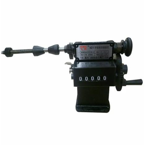 Manuelle Handspulen-Zählwickelmaschine, Doppelzweck-Wickler, max. Durchmesser 150 mm, elektrische Zählung