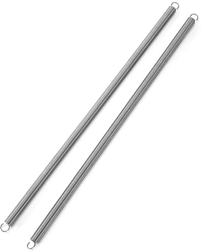 GUNGY Zugfedern mit Haken Edelstahl Zugfeder Spannfeder 160mm Außendurchmesser 5mm Drahtdurchmesser 0,6 mm Maximale Zugkraft 0,83kg 0,6x5x160mm 2 Stück