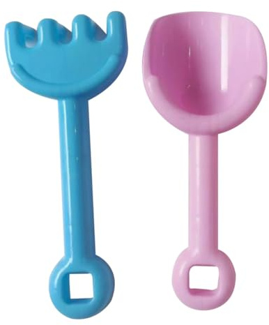 Gatuida Jouets de Plage pour Garçon Fille Pelles et Râteaux à Sable Épais Couleurs Aléatoires
