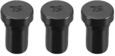 sourcing map 3 Stück Gummistopfen, 8mm Durchmesser Wasserdichter Verschlussstopfen für Anschlussdosen, SPR-079
