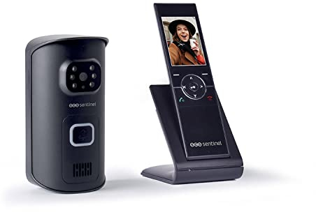 SCS Sentinel - PVS0010 - Videófono inalámbrico - Video Intercom - Portable Combinado con un rango de 150 m - Autonomía 10 H - Puerta de video - Airvisio 150