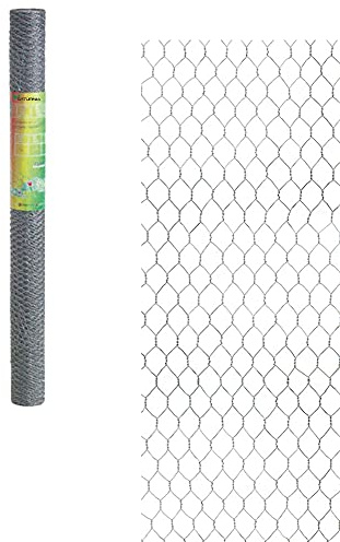 Enrejado Triple Torsion 31/ Ancho 100 cm. Rollo 10 Metros Uso Domestico