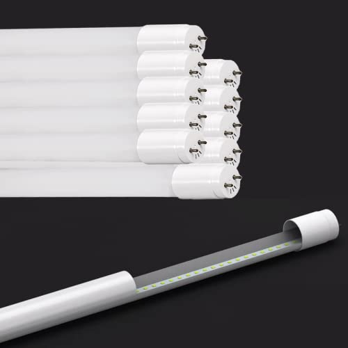 Amslight LED Leuchtstofflampe Tube Rohr Röhren Set 10x 6000K Tageslicht 150cm 22W