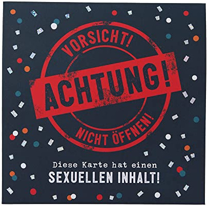 Depesche 0011694-034 Pop-up Glückwunschkarte zum Geburtstag, Klappkarte mit Musik, Lichtelementen und einem originellen Spruch, Geburtstagskarte inkl. Umschlag, Format 15,5 x 15,5 cm
