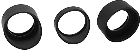 3 Pezzi di Oculari Oculari, Conchiglie Oculari in Gomma Morbida per Microscopi da 33 a 35 Mm Oculari, per Microscopio Stereo AmScope Serie SW SM ZM