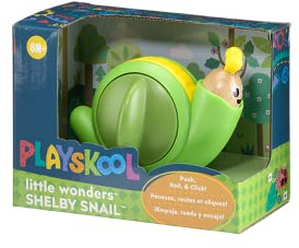 Playskool Little Wonders Shelby Schnecke – lustiges Feinmotorik-Entwicklungsspielzeug – Säuglingsspielzeug – ab 6 Monaten