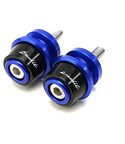 YULEGUDI Schwingenschutz Montageständer Für Suzu&ki Bandit 650 1250 1250S 1250F 1200 250 400 Zubehör CNC Aluminium Motorrad Schwingenspulen Schieber(Blue)