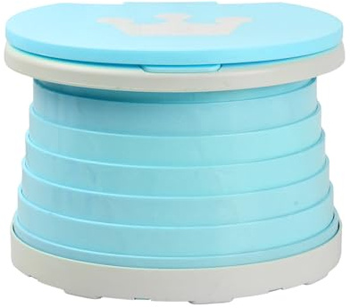 volumoon Kindersitz Toilette, Toilettensitz Kinder, Tragbare Falttoilette, Baby Töpfchen Training, Kleinkind Töpfchen, Tragbar Reise WC Kinder, für Jungen Mädchen Kinder Reise Camping (grün)