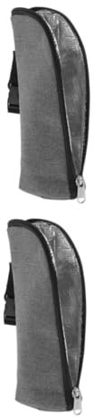 UPKOCH 2pcs Insulated Thermal Bag Milk Storage Pouch for Boys and Girls Toddlers Outdoor Pouch Zippers Material