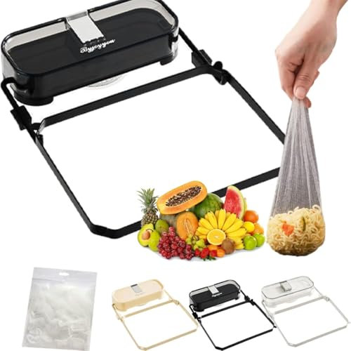 Cuzykitchen Sink Drainer,2025 New Folding Suction Cup Sink Strainer with Net,Sink Strainer Basket for Food Waste Suction Cup,Meshmate Waste Rack Sink,Filter Mesh Bags for Kitchen (Black)