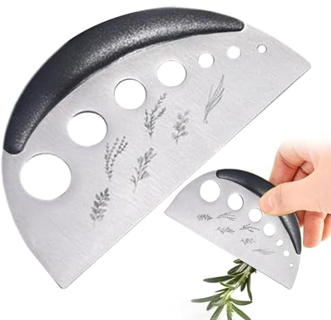 Flower Leaf Stripper, Flower Stem Stripper Tool | 2 in 1 Stainless Steel Floral Leaf Stripper | Scissor Vegetable Cutter Remover for Condeme Helicopters