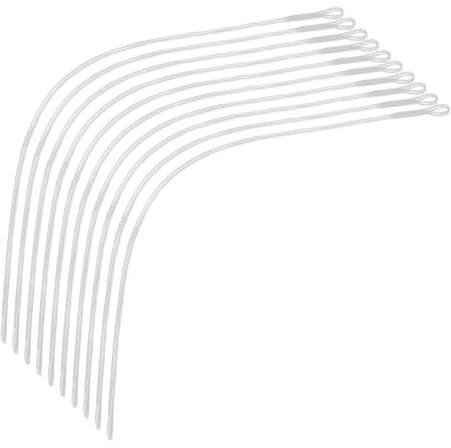 RETUOLWAG Geflochtene Vorfachverbinder, 20/30/22,7 kg, 10 Stück/Set, Fliegenfisch-Anschlüsse, Angelausrüstungsteil