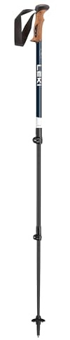 Leki Dolomit SL 110-145 cm Trekkingstöcke Teleskopstöcke Wanderstöcke dunkelblau