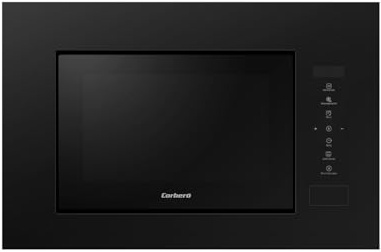 Corberó – Microondas Integrable | CMICG520GLNI | Capacidad 20 L | Potencia 700 W | 10 Niveles | Auto Menú | Descongelar | Temporizador 95 min | Control Táctil | Color Negro