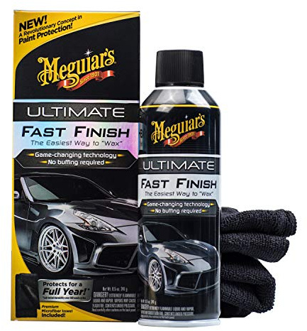 Meguiar's G18309EU Ultimate Fast Finish, Cera Veloce Ultimate, 291 ml