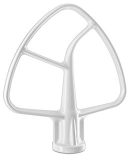 KitchenAid K5THCB Batteur plat avec revêtement pour 5 Qt. Tête d'inclinaison (rénovée).