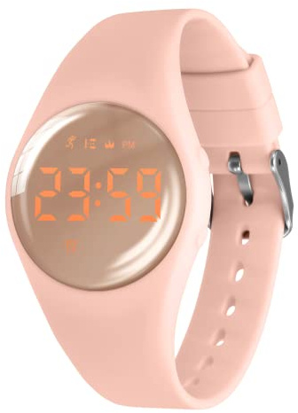 Ben Nevis Montre pour Enfant, Montre numérique pour Fille avec Alarme, Calories, pédomètres, Cadeau d'anniversaire pour garçons et Filles 5-15 Ans