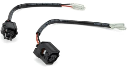 Aharon Motorrad 12V Verlängerungskabel Adapter für LED Blinker kompatibel mit Yamaha Motorrädern – Blinker Adapterkabel Kabeladapterstecker wasserdicht