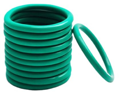 Fluorkautschuk-O-Ringe, 35mm AD, 25mm ID, 5mm Breite, Grün 5 Stück