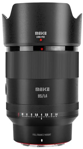 Meike 85 mm F1.4 Auto Focus Full Frame STM Stepping Motor Retrato Lente Compatible con cámaras Nikon Z Mount Z5 Z6 Z7 Z6II Z7II Zf