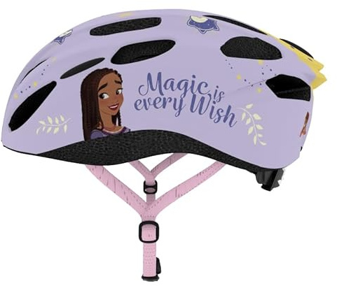 Kinder Fahrradhelm Wish, Lila, M: 52-56cm, In-Mold-Tec, ab ca. 6 Jahre