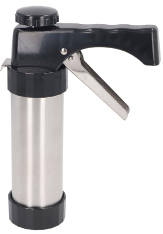 Kekspresse, Edelstahl, Manueller Kekshersteller, DIY-Kekspresspistolen-Set, Backdekorationszubehör für Kekse, Kuchen, Desserts, Spanische Churros