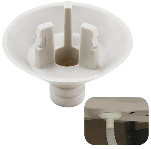 Boquilla de Drenaje del Codo para Aire Acondicionado, Desagüe Aire Acondicionado Conector de Tubería de Agua, Dispositivo de Drenaje Externo, Fácil Instalación