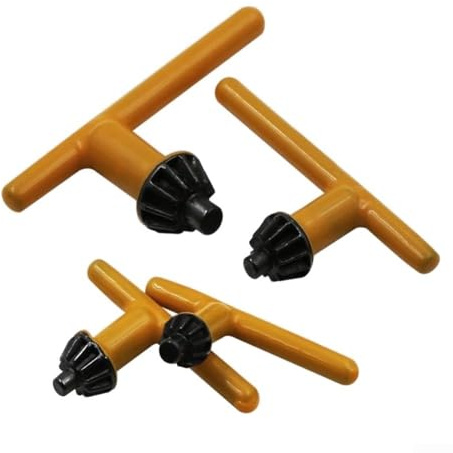 SPORTARC Herramienta de llave de portabrocas de acero al carbono, compatible con portabrocas de 6 mm y 16 mm (0,6 – 6 mm)
