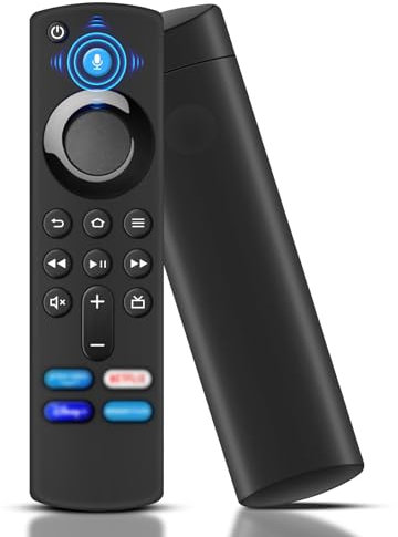 Telecomando vocale sostitutivo firetvstick, 3 Gen Telecomando compatibile con Insignia/Toshiba