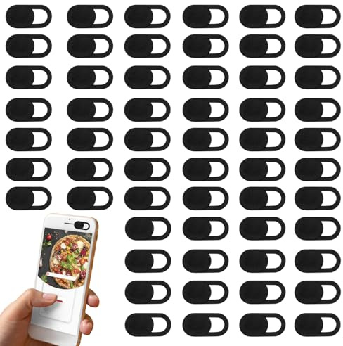 YBEATY 50 Stück Webcam Abdeckung UltradüNne Universelle Laptop Kamera Abdeckungsfolien Webcam Abdeckung Handy Kamera Privacy Cover FüR Laptop Computer Schutz Ihrer PrivatsphäRe Online