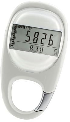 Podomètre de marche simple et portable avec clip de suivi de fitness précis pour la marche, la course à pied, les sports de plein air, petit exercice de randonnée numérique