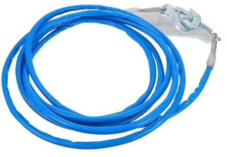 pour Voiture, Camion, remorque, SUV Câble de remorque Treuil Fil d'acier Remorquage Léger(10mm*4m)