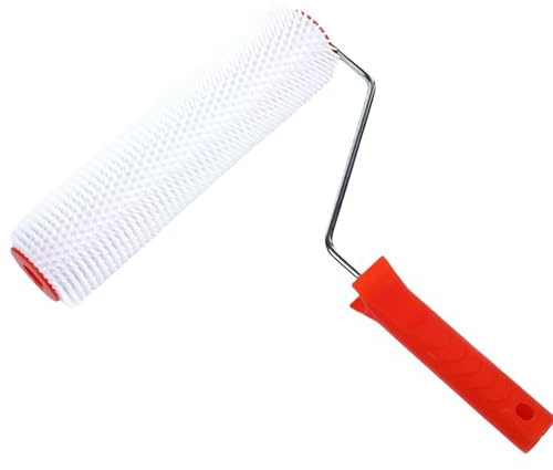 Entschäumende Walzenbürste Compound Nivellierung Estrich Blasen Entfernen Werkzeug Zement Boden Werkzeug Trommelbürste Spikes Roller