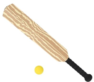 KIXZSAZ Set da cricket per bambini realizzato in EVA, resistente all'usura, leggero, mazza da cricket che offre flessibilità e coordinazione, divertente set da mazza per bambini