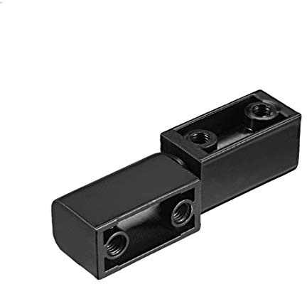 sourcing map Inline Style, Zinc Alloy Removable Lift Off Hinges 62mm Long Black 2pcs